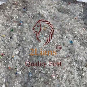 Flocons de bouteilles PET recyclées, qualité bouteille, pour applications en fibres, lavés à froid/naturels, marque 2Lians, sacs jumbo, origine Japon - Product Image 4