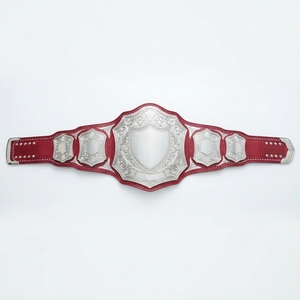 Ceinture de trophée sportif personnalisée pour la lutte, la boxe, les compétitions, avec plaques métalliques et sangle en cuir, nom personnalisé - Product Image 2