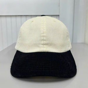 Gorras de Béisbol de Pana con Logotipo Personalizado, Perfil Medio, 6 Paneles, Ajustables, para Actividades al Aire Libre - Product Image 1