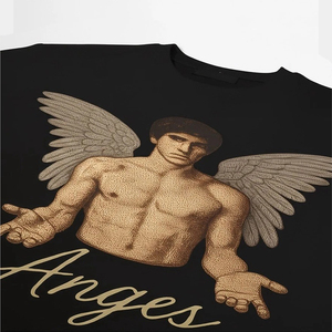 Camisetas Vintage de Alta Calidad para Hombre, Lavado Ácido, Manga Corta, Corte Holgado, 100% Algodón, Ecológicas, Venta al Por Mayor desde Pakistán - Product Image 4