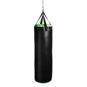 Sac de frappe en cuir épais pour Muay Thai et Kick Boxing - Product Image 1