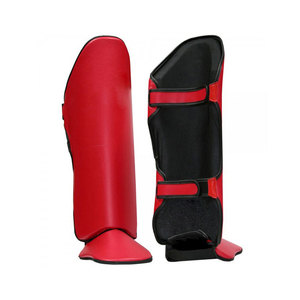 Protector de Piernas con Cierre Ajustable de Gancho y Bucle para Entrenamiento en Gimnasio y Kick Boxing - Product Image 1
