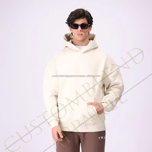 Sudaderas Extra Grandes para Hombre, 100% Algodón, Bordadas, con Etiqueta Personalizada, Precio Bajo, Ropa de Otoño Estampada, Venta al por Mayor, Ecológicas - Product Image 1