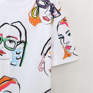 Camisetas para Mujer OEM, Proveedor de Fábrica, Camisetas de Algodón de Alta Calidad, Ajuste Cómodo, Ideal para Fabricación de Marca Privada - Product Image 3