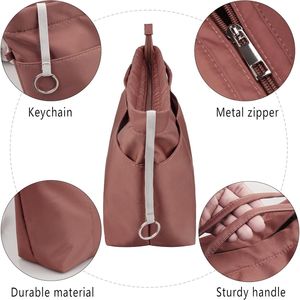 Women's 14-<b>Pocket</b> Zipper Liner Bag Organizer with Purse Insert Makeup Organizers for Tote Handbag In-Bag Organizers - Product Image 2