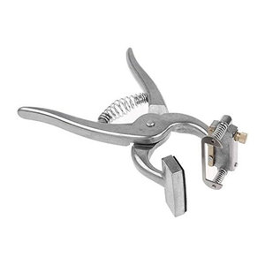 คีมสักสัตว์เลี้ยงคุณภาพดีที่สุด ทำจากสแตนเลสสตีล ใช้ซ้ำได้ สำหรับสัตว์ขนาดเล็ก เช่น กระต่าย หมู  ปรับแต่งได้ - Product Image 4