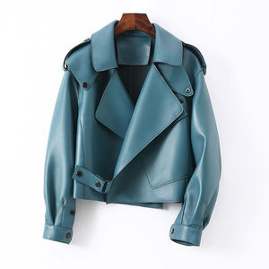 Veste en cuir pour femme, dernier design, service OEM personnalisé, tendance du moment, prix abordable, en vente - Product Image 6