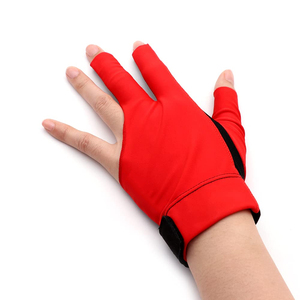 Guantes de Snooker Transpirables de 3 Dedos, Precio Accesible, Gran Venta, Spandex Poliéster, Nueva Llegada - Product Image 3
