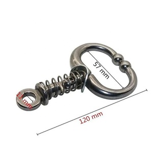Anneau de nez pour bœuf en acier inoxydable de qualité supérieure, durable et réutilisable, certifié CE ISO, pour usage vétérinaire + vis - Product Image 2