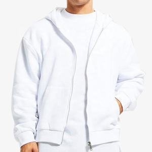 2025 Men's Zip up <b>Hoodie</b> Custom Logo <b>Soft</b> High Quality 100% Cotton for Winter Personalized Design for Sale - Product Image 4