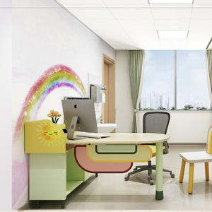 Cama moderna de madera maciza para exámenes médicos - Product Image 3