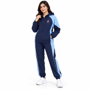 Survêtement coupe-vent pour femmes, veste et pantalon résistants au vent, vêtements de sport confortables, adaptés à l'entraînement, à la course et au fitness - Product Image 4
