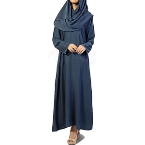 Abaya pour femmes, robe minimaliste et modeste, design sobre et sophistiqué, robe longue confortable pour tous les jours et pour les occasions formelles - Product Image 1