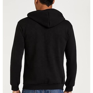 Heavy Can Be Customized Logo <b>Warm</b> <b>Jumper</b> 100% Cotton Solid Color Hoodie Plus Fleece Thick Hoodie for Men - Product Image 5