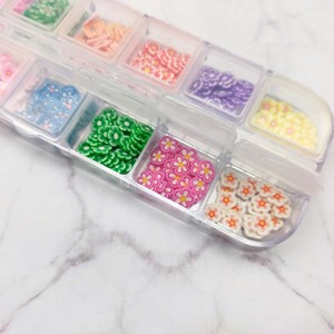 Polymer Clay Flower Slices Miniature Dollhouse <b>Accessories</b> Assorted Colors DIY Craft for ages 14+ - Product Image 3