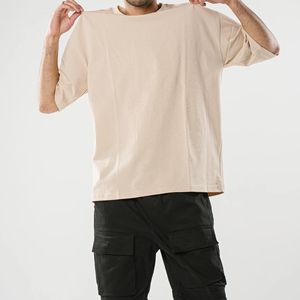 Camisetas de Manga Corta de Algodón 100% de Alta Calidad Personalizadas para Hombre, Antiarrugas, Corte Regular, OEM 2026 - Product Image 5