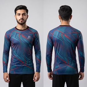 Haut de compression personnalisé pour Muay Thai à manches longues, élastique, anti-déchirure, sublimé, pour arts martiaux, fabrication usine - Product Image 1