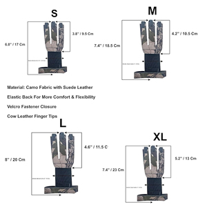 Guantes de Tiro con Arco de Diseño Superior 2026, Nuevos Productos, Guantes de Protección para Tiro con Arco en Color Sólido para Hombres y Mujeres - Product Image 6