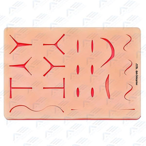 Medic Instrument Suture Kit Complete Suture <b>Practice</b> Training Kit Medical Students with Suture <b>Practice</b> Skin <b>Pad</b> - Product Image 2