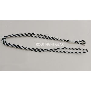 สายคล้องไหล่ทำมือจากผ้าฝ้ายสีขาว พร้อมสายคล้องแบบเชือกถักสีขาวคุณภาพสูง - Product Image 3