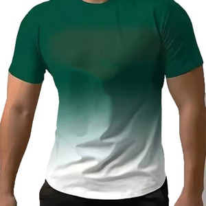 T-shirt personnalisé pour homme, coupe ample, col rond, manches courtes, style streetwear, tendance, de haute qualité - Product Image 3