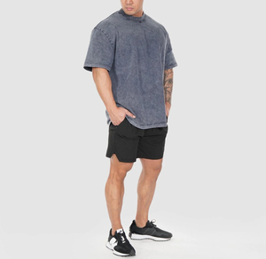 Camiseta Personalizada con Serigrafía al por Mayor, 100% Algodón, 230 g/m², Impresión DTG, Camiseta Extra Grande para Hombre, Proveedor - Product Image 3