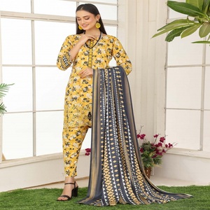 Salwar Kameez pakistaní listo para usar de marca para niñas, cosido de fábrica con bordado, ropa india y pakistaní, venta completa - Product Image 3