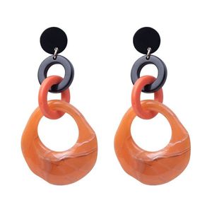 Pendientes de Resina Hechos a Mano, Accesorios de Manualidades para Niñas y Mujeres, Pendientes de Resina Coloridos, Arte Decorativo Hecho a Mano - Product Image 1