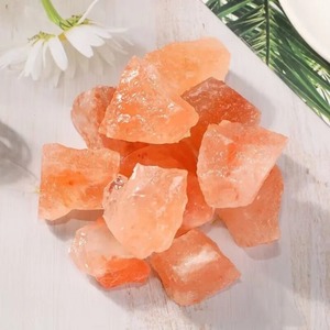 เกลือหิมาลัยสีส้มธรรมชาติ 1/3/5/8 ออนซ์ หินดิบ เกลือสีส้มธรรมชาติ ควอตซ์รูปทรงไม่สม่ำเสมอ หินเกลือสีส้มตกแต่งบ้าน ของขวัญ - Product Image 5