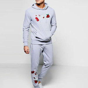 Conjunto de Chándal de Invierno para Hombre, de Lujo, con Bordado y Estampado Acid Wash, Diseño 2 en 1, Sudadera de Moda Urbana, Venta al por Mayor de Fabricante - Product Image 2