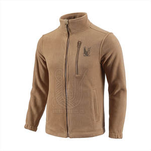Chaqueta de Forro Polar para Hombre, Personalizada al por Mayor, de Primera Calidad, con Cuello Alto, Logotipo Frontal, Secado Rápido, Transpirable, Diseño Invernal - Product Image 3