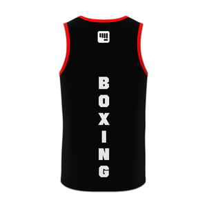 Débardeur de boxe sublimé offrant des options de personnalisation haut de gamme pour les commandes d'équipe - Product Image 4