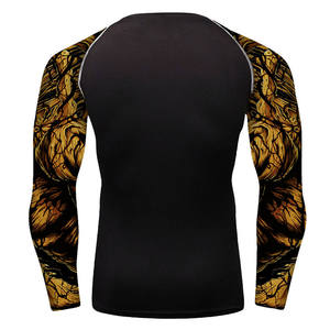 Rashguard MMA personnalisé pour hommes Gym Fitness 2026 – Respirant en polyester/nylon – Créez votre propre design – Qualité supérieure - Product Image 4