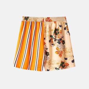 Custom Logo Summer Elastic Waist Mens Swim Shorts 100% Polyester Swim Shorts For Men Beach Board Shorts For Men - Product Image 2