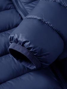 Veste d'hiver matelassée de haute qualité pour enfants, bleu marine, à capuche, pour garçons, filles et tout-petits - Product Image 5