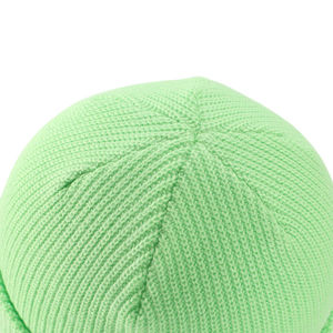 Custom Embroidery Logo Fashion Accessories Beanies Hat Premium Soft Fabric Folded Cuff Winter Beanies Hat - Product Image 4