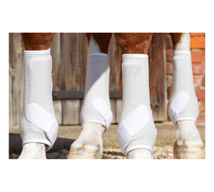 Nuevas Botas de Equitación de Algodón Cepillado de Color Sólido, Protectoras para Entrenamiento, de Alta Calidad y Personalizables - Product Image 1