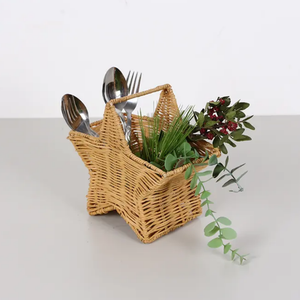 Panier de rangement écologique tressé en forme d'étoile pour décorations de Pâques, organisateur durable pour bonbons, meilleur prix de gros, collection fêtes 2026 Vietnam - Product Image 3