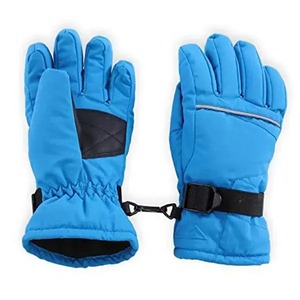 Gants de ski en cuir thermiques imperméables pour le snowboard extrême en plein air, fabriqués sur mesure pour l'hiver - Product Image 4