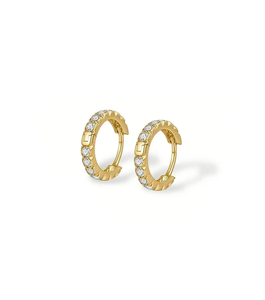 Pendientes de Diamantes Cultivados en Laboratorio de Oro de 18K Personalizados, Claridad VVS1, Certificados por IGI, Joyería para Mujer para Bodas y Fiestas, Fabricante, Suministro al por Mayor - Product Image 1