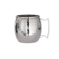 Wholesale Stainless Steel Moscow Mule <b>Mug</b> With <b>Gold</b> Brass Handle Hammered Finish Beer Cup Food Grade Cocktail <b>Mug</b> For Barware - Product Image 6