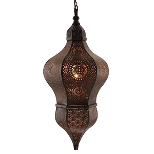 Atractivas Lámparas de Metal de Diseño, Decoración para Mesa de Comedor, Luces de Vela, Lámpara de Exterior, Lámpara de Ramadán - Product Image 1