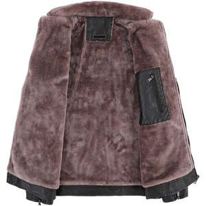 Chaqueta de Cuero para Hombre de Alta Calidad al por Mayor, Cuello Alto, Impermeable, Transpirable, para Invierno y Exteriores, Servicio OEM, Personalizable 2026 - Product Image 5