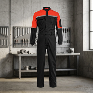 Combinaison de travail haute visibilité, vêtements réfléchissants, résistants à l'eau, très demandés, uniforme de travail. - Product Image 6