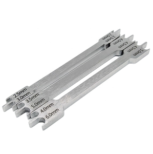 Dental Precision <b>Bracket</b> Positioning Tool Wick Type <b>Silver</b> Manual Surgical Instruments for Oral Implant Extraction - Product Image 1