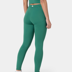 Wholesale Custom High Waisted Sports Workout Yoga Pants <b>Leggings</b> for Women Soft Polyester Gym Fitness <b>Leggings</b> <b>With</b> <b>Pocket</b> - Product Image 4