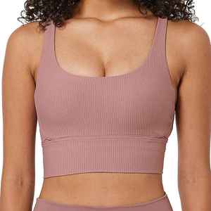 Soutien-gorge de sport pour femme de haute qualité, respirant, écologique, à maintien élevé – Matière légère en Spandex/Nylon – Vente en gros – Le meilleur - Product Image 1