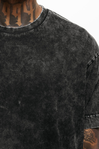 Camisetas de Hombre 100% Algodón, Estilo Vintage Americano, Oversize, Lavadas, Lisas, de 220G, para Uso Diario, Venta al por Mayor Directa de Fábrica - Product Image 3