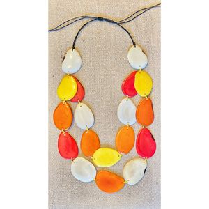 Collier en résine fait main pour femmes, accessoires de mode en cristal - Product Image 4