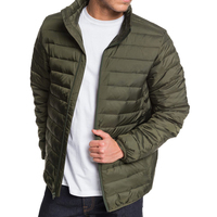 Vestes matelassées chaudes décontractées pour hommes, style streetwear, avec logo personnalisé, en gros, pour la vente